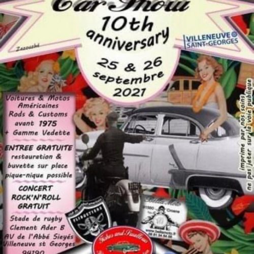 26 Septembre 2021 – Rock and Roll Car Show – Villeneuve Saint Georges (94)