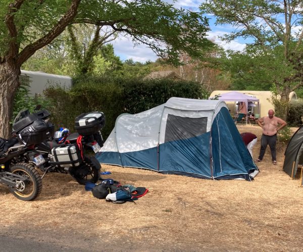 Camping en vallée de la Loire